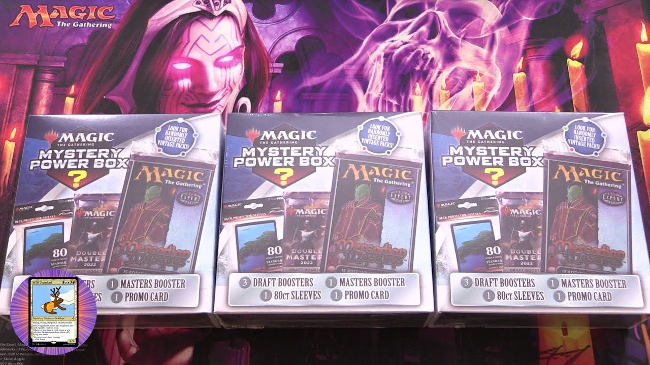 2023 Walmart MTG Mystery Power Boxes - VINTAGE PACKS?!