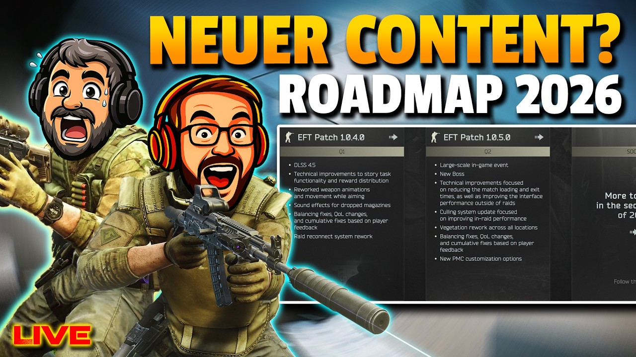 Das erwartet uns 2026 in Tarkov! (und Bitcoins Jagd mit Buko!)