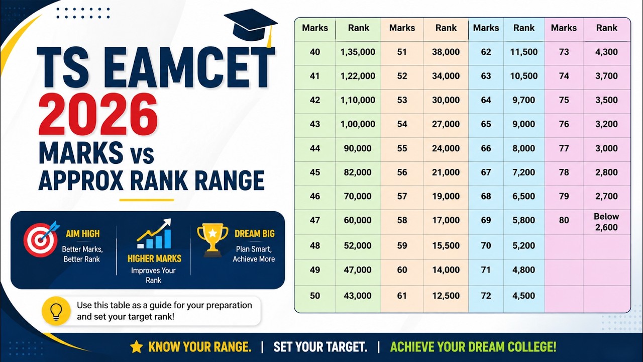 eamcet marks vs rank 2026. marks vs rank in eamcet 2026. marks vs rank in eamcet. eapcet mark V Rank