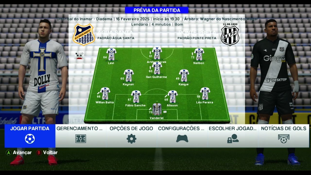 #11- MODO CARREIRA FIFA 16 - ÁGUA SANTA - FIFA FRIENDS PLUS! PREMIUM V8