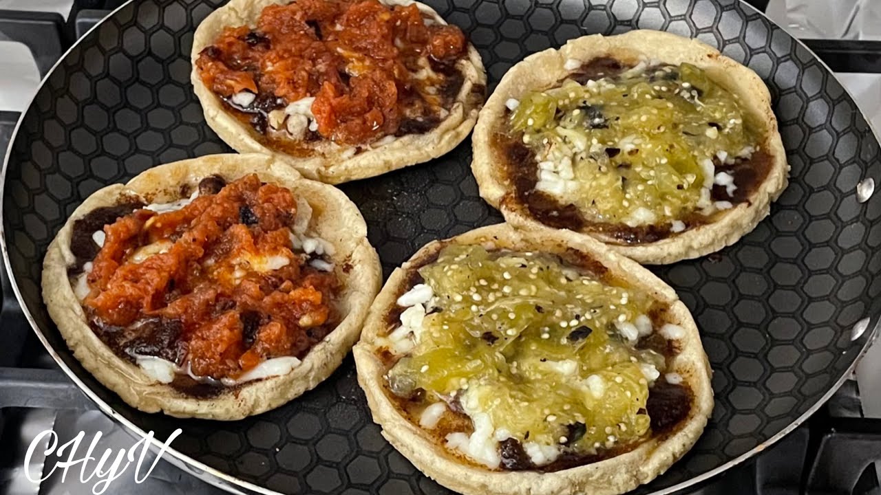 Gorditas Pellizcadas de Asientos de Chicharrón