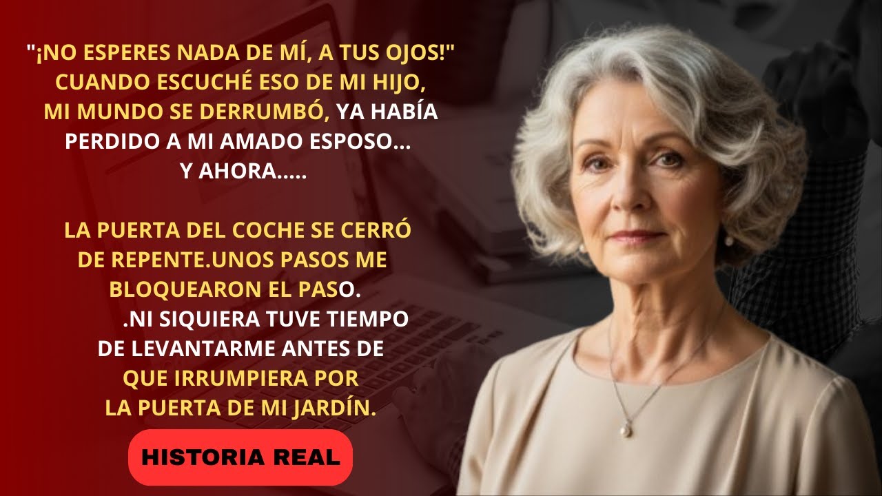 CONVFIÉ EN MI HIJO TODA MI VIDA, HASTA QUE DESCUBRI LA VERDADE