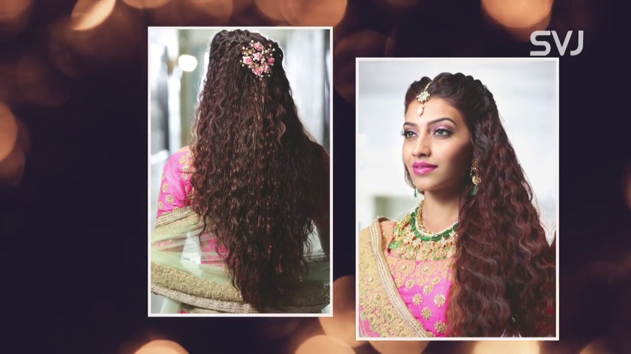 Art of Indian Coiffures: Leherki, A contemporary Indian bridal look