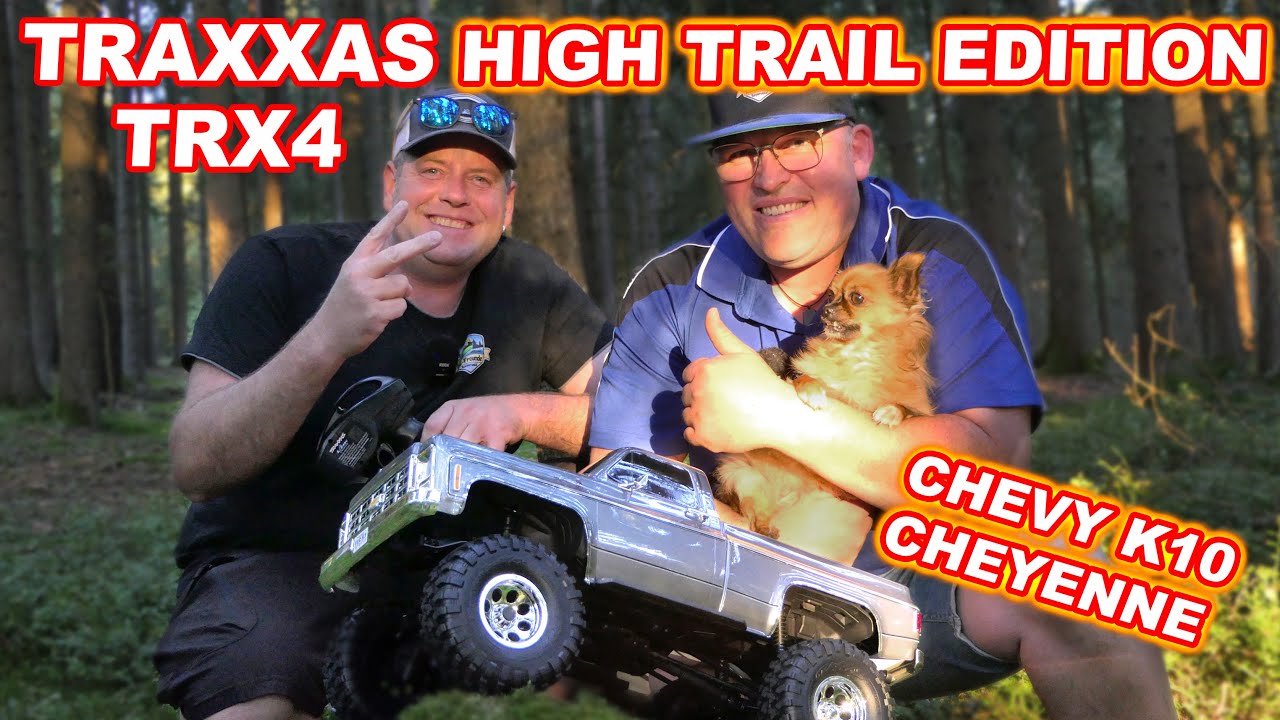 TRAXXAS TRX4 RTR High Trail CHEVROLET CHEYENNE K10 im UNBOXING und OUTDOOR