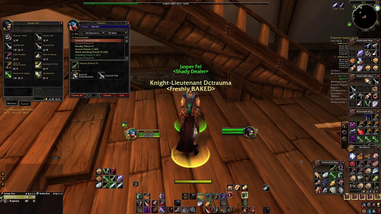 Classic WoW Anniversary PvP Grind!