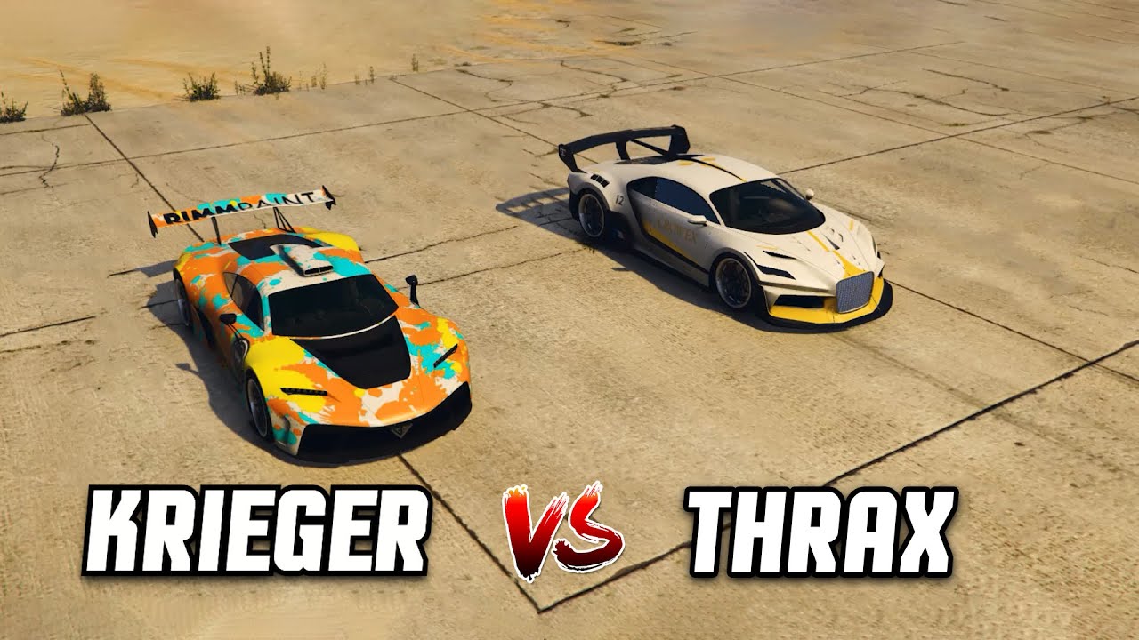 GTA 5 Online Benefactor Krieger vs Truffade Thrax (Which is the best)