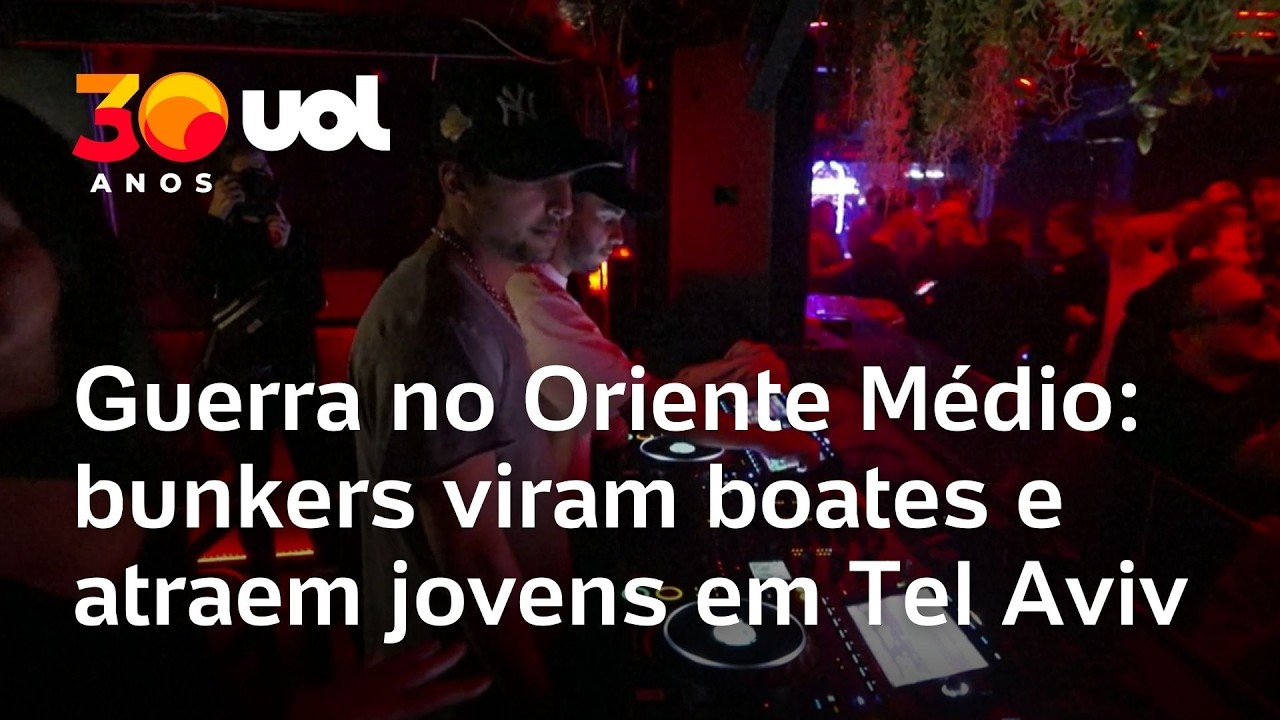 Guerra no Oriente Médio: bunkers viram boates e atraem jovens em Tel Aviv
