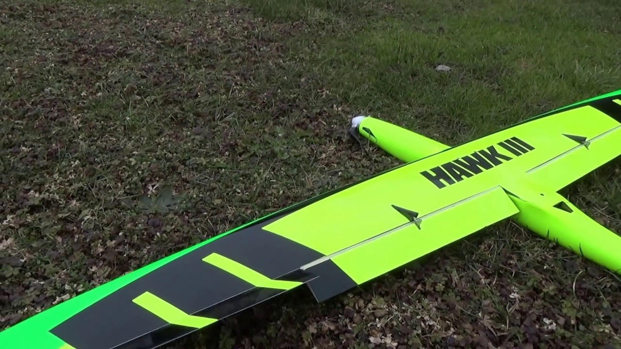 Hawk III Revolution mit Wölbklappen, Klappenstellungen und Funktionen20170212 152118
