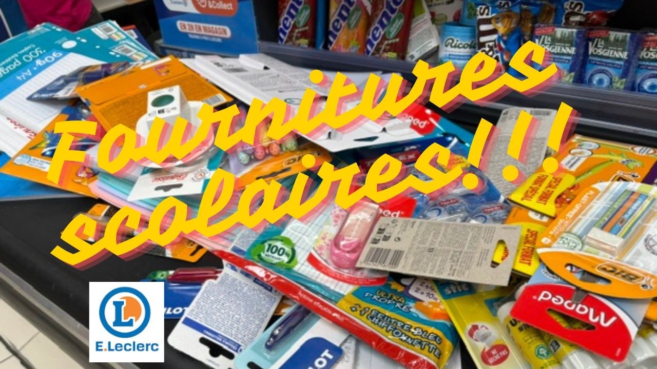 Chasse aux fournitures scolaires !! C&rsquo;est cher??