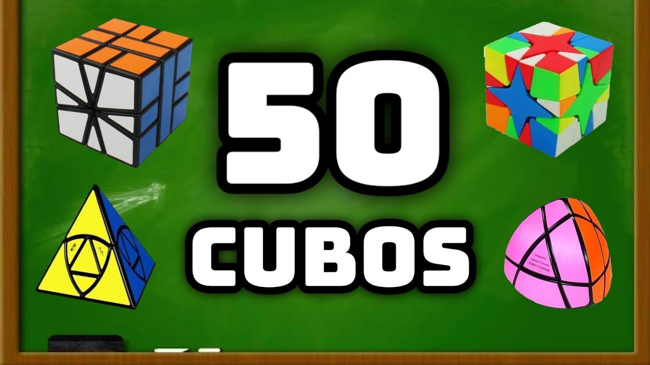 Explicando el NOMBRE de 50 cubos de Rubik 2