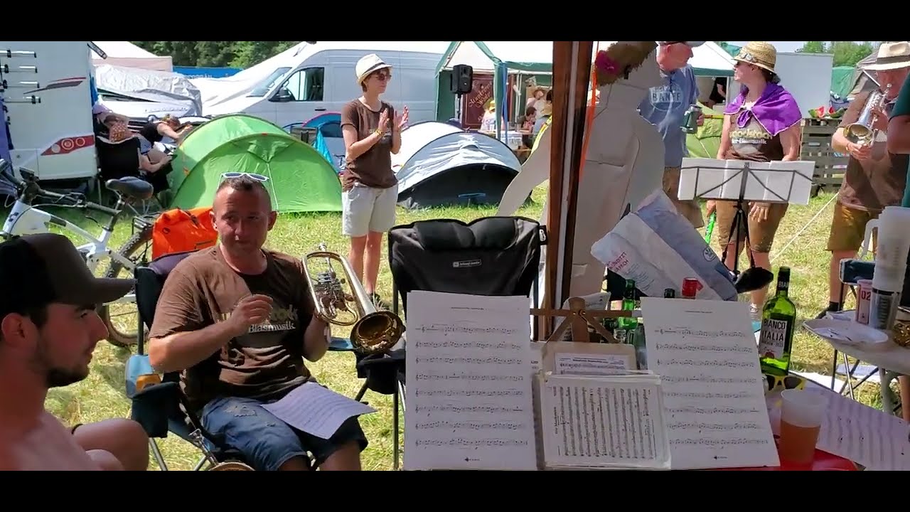 Archivisten Polka - Woodstock der Blasmusik 2024 Campingplatz