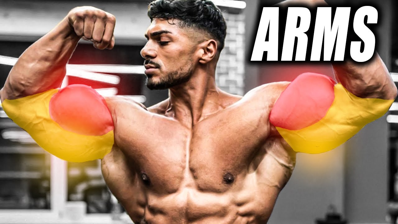 6 EXERCISES TO BUILD BIGGER ARMS WITH RESISTANCE BANDS 💪 99999% RESULTS