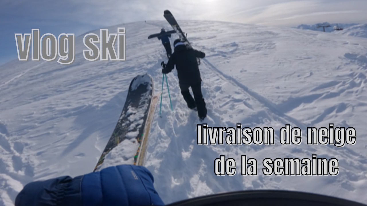 Ski, potes, poudreuse, tout ce qu'on aime🤪 (Vlog les Sybelles)