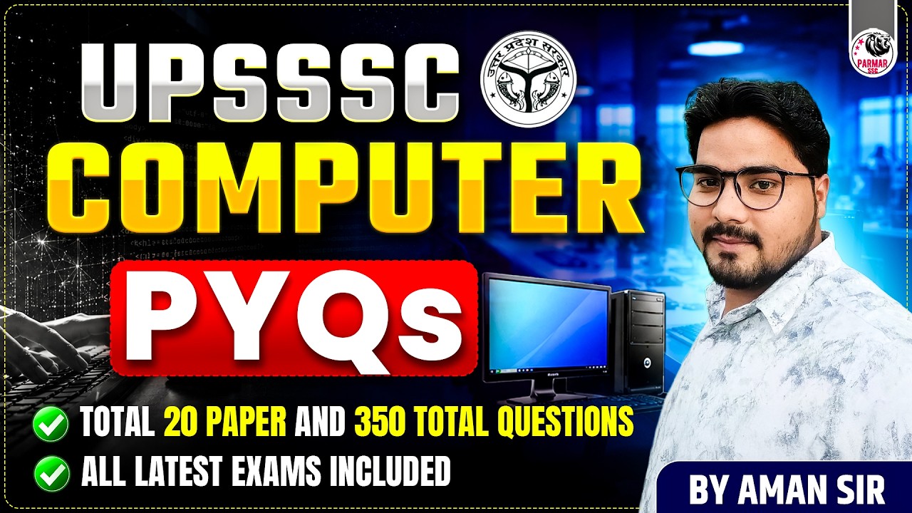 COMPLETE COMPUTER FOR ALL UPSSSC EXAMS 2026 | Lekhpal, Lower PCS, Forest Guard