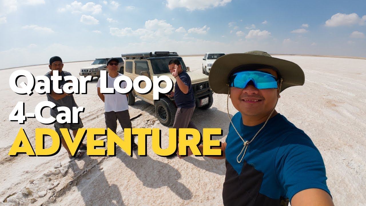 National Sports Day Road Trip - Qatar Loop Ride on Suzuki Jimny JB74