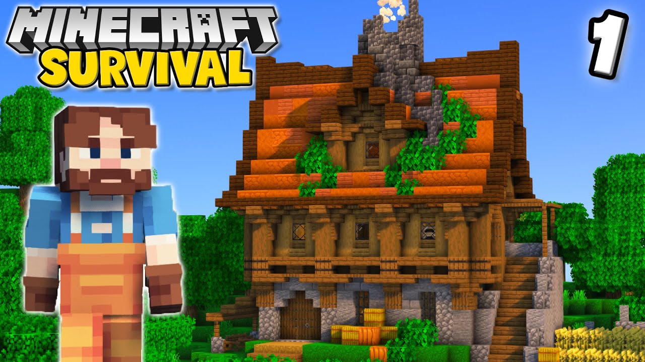 Начинаем свой идеальный мир Minecraft | Играем в режим выживания! | Эпизод 1