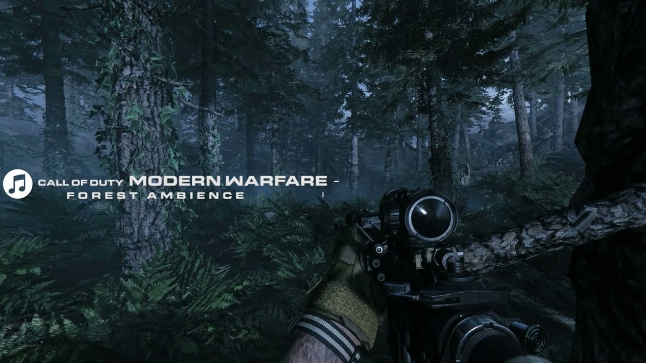 (1 HOUR) COD: Modern Warfare (2019) Ambient Music 🎵 Forest Ambience (COD :MW OST | Soundtrack)
