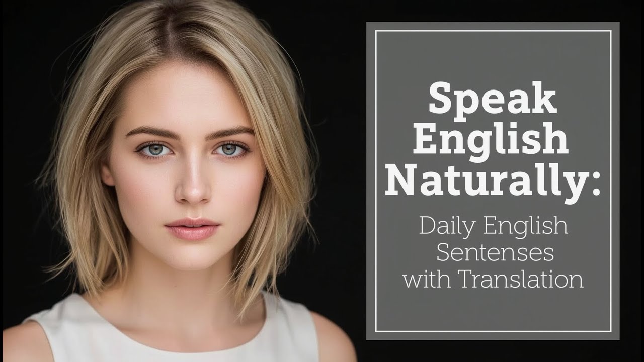 English Speaking Practice Exercises for Learning English Conversation