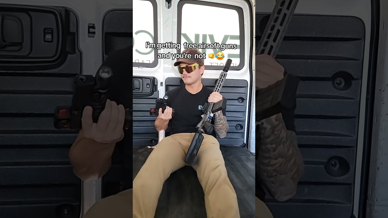 I'm Getting Free Airsoft Guns, and You're Not 😂