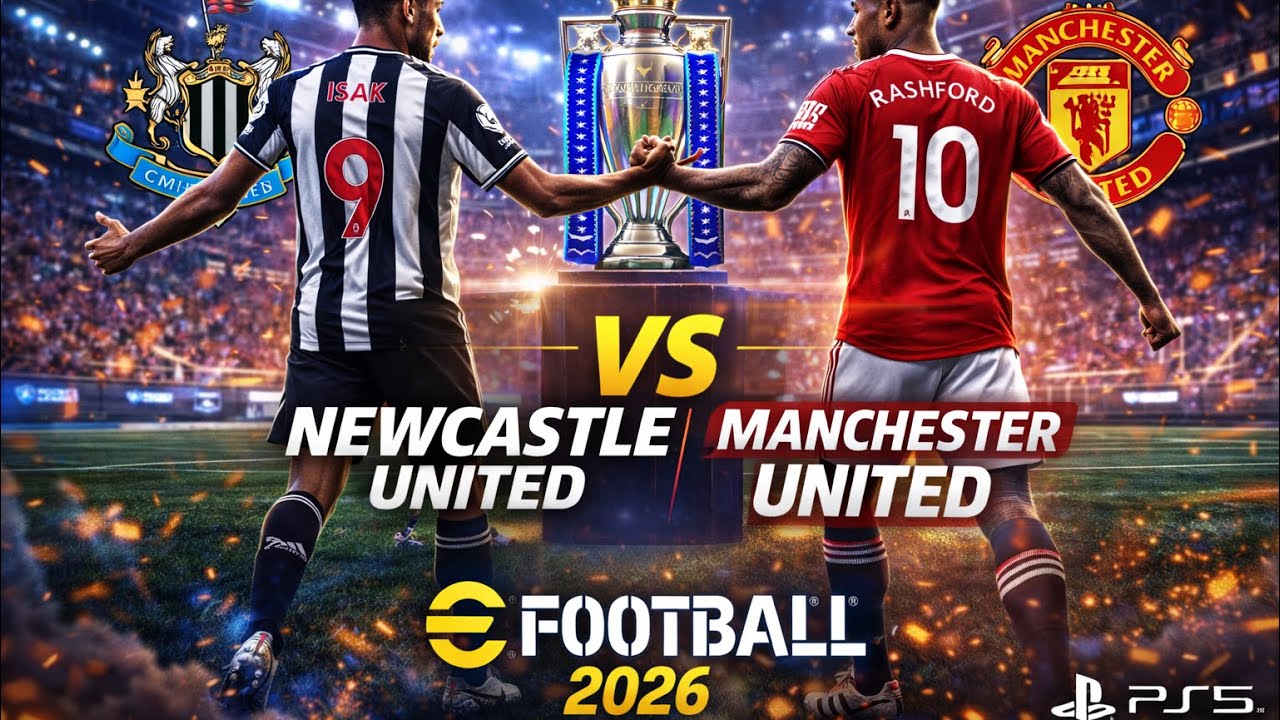 Newcastle vs Man United Was INSANE 😳🔥 | eFootball 2026 | 4K |