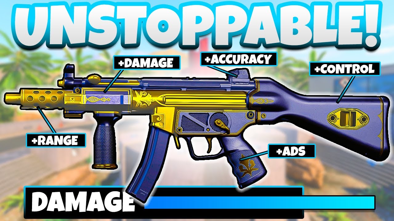 THE UNSTOPPABLE MP5 BEST CLASS SETUP IN COLD WAR.. (INSANE!) BO Gameplay