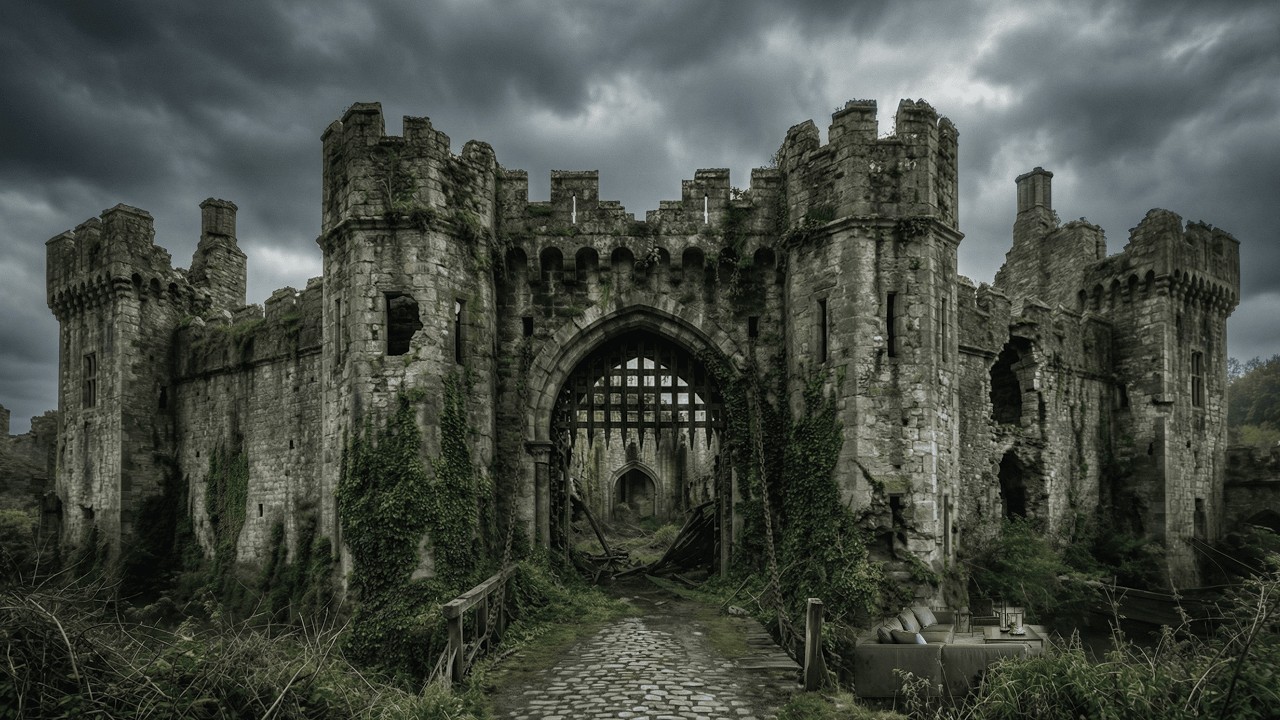I Turned an Abandoned Castle Gatehouse into a $750,000 Luxury Fortress Home (ASMR)