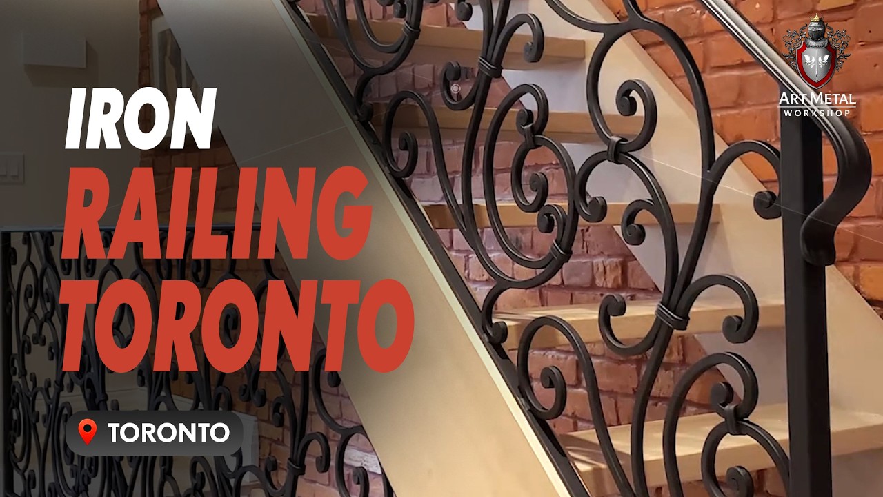IRON RAILING by Art Metal Toronto Metal Workshop
