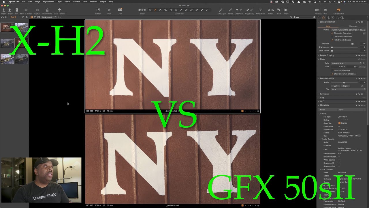 50MP Medium Format vs 40MP APS-C, who wins Fuji GFX50sII or Fuji X-H2/X-T5???
