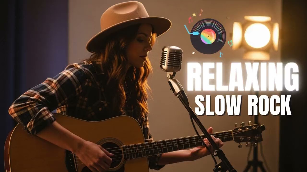 Best Relaxing & Healing Slow Rock Songs | Calm & Mellow Rock Music Playlist