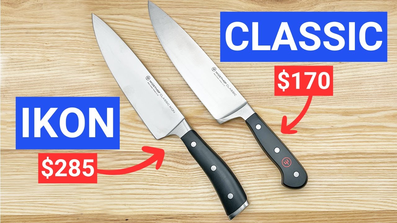 Wusthof Classic vs Ikon: Why Pricier Knives Aren't Always Better