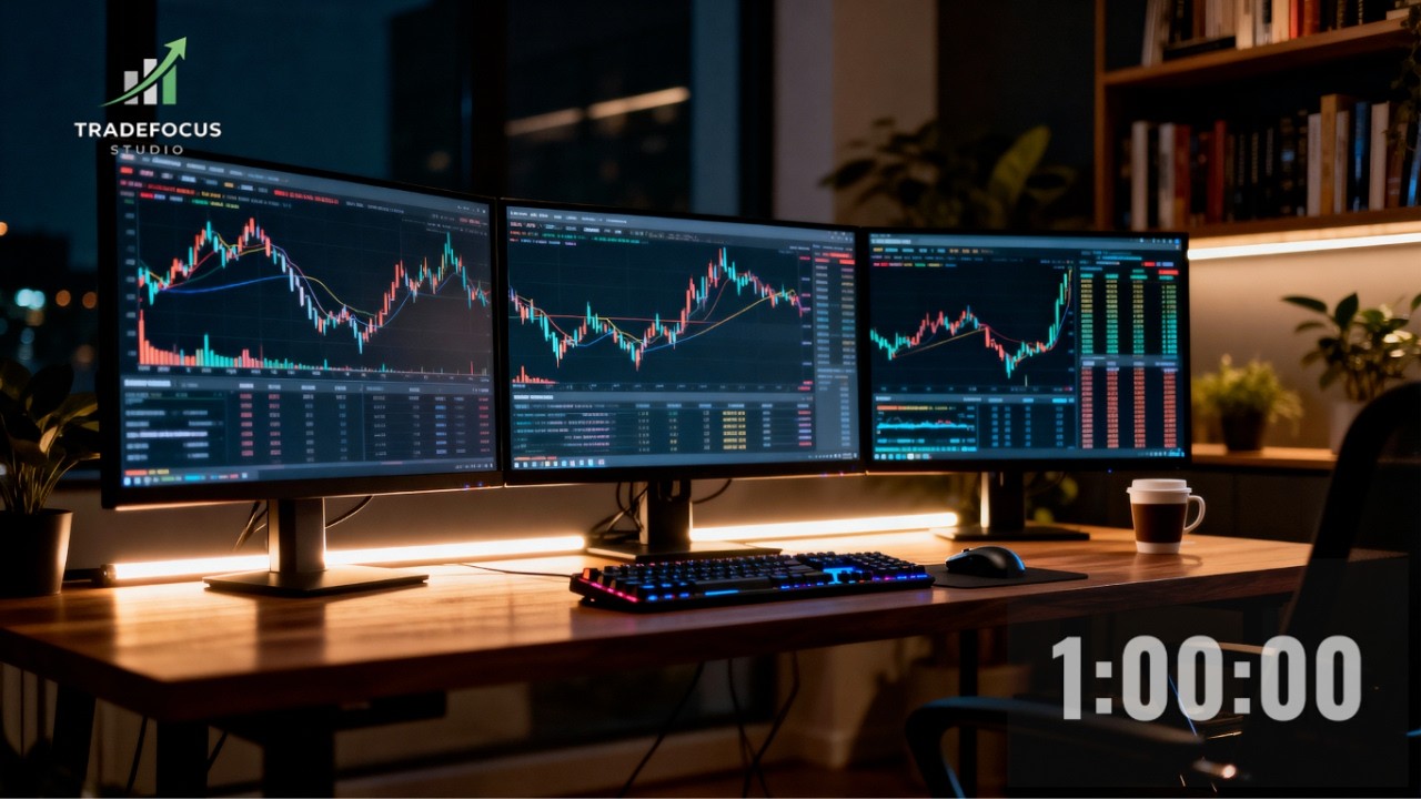 Trading Music – Calm Focus & Mental Discipline (1H)