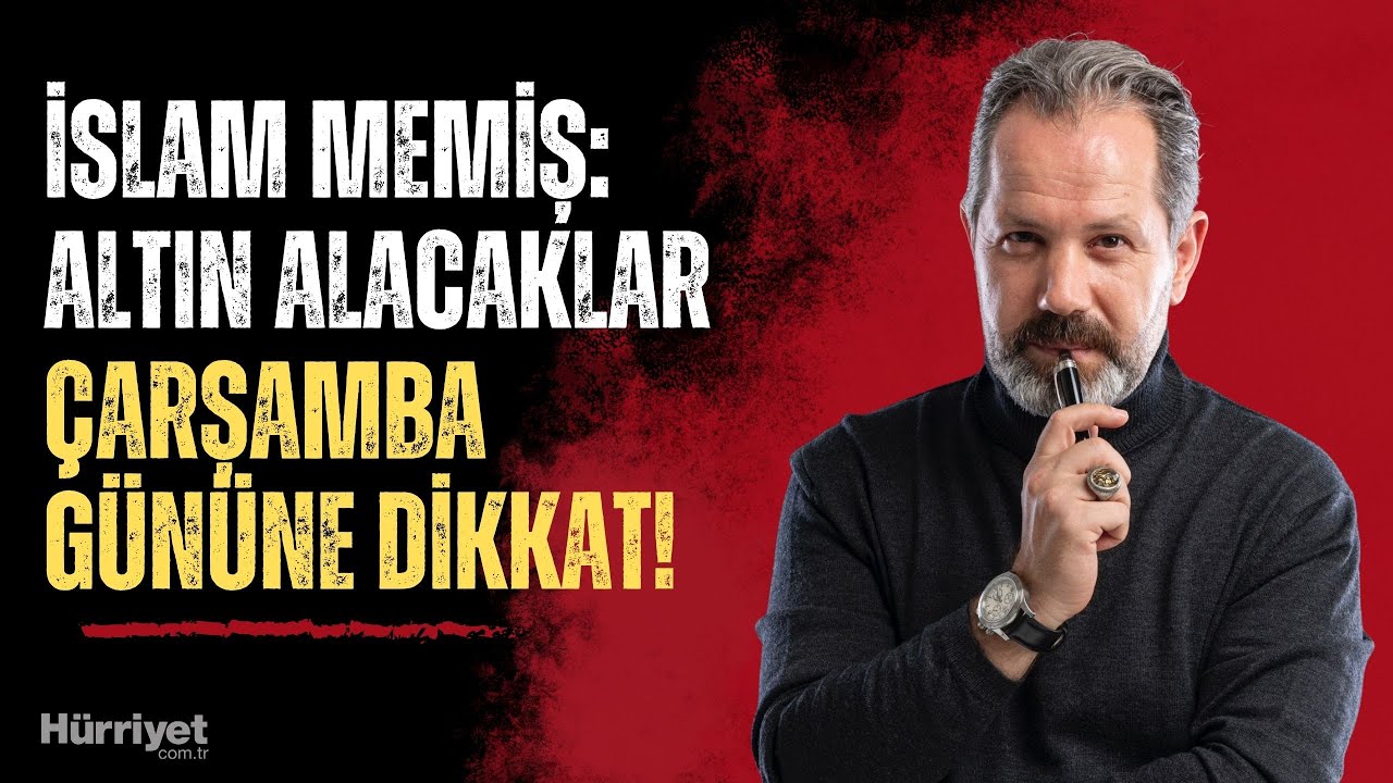 Gram altın fiyatları ne olacak? İslam Memiş Çarşamba gününe dikkat çekti