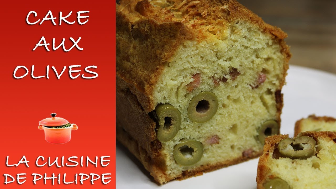 Cake aux olives