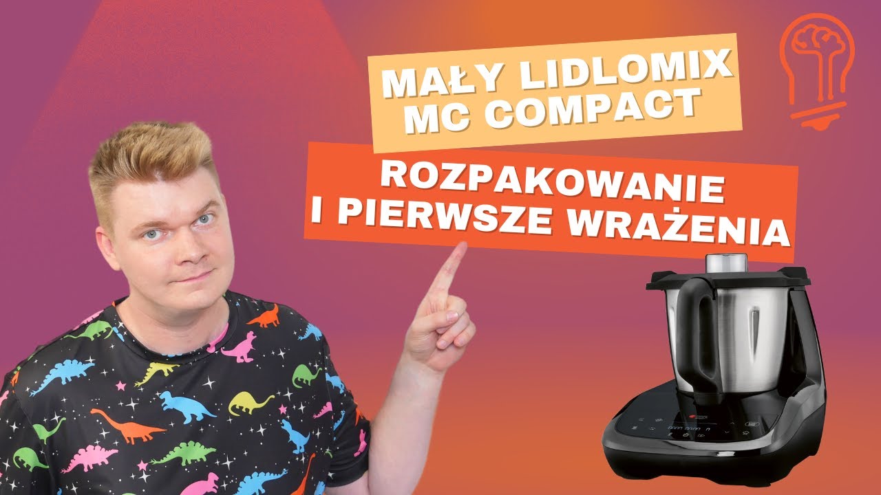 Zaczynam testy Monsieur Cuisine Compact (mniejszy Lidlomix/MC Compact)! Idealny do małych kuchni? 🤔🥣