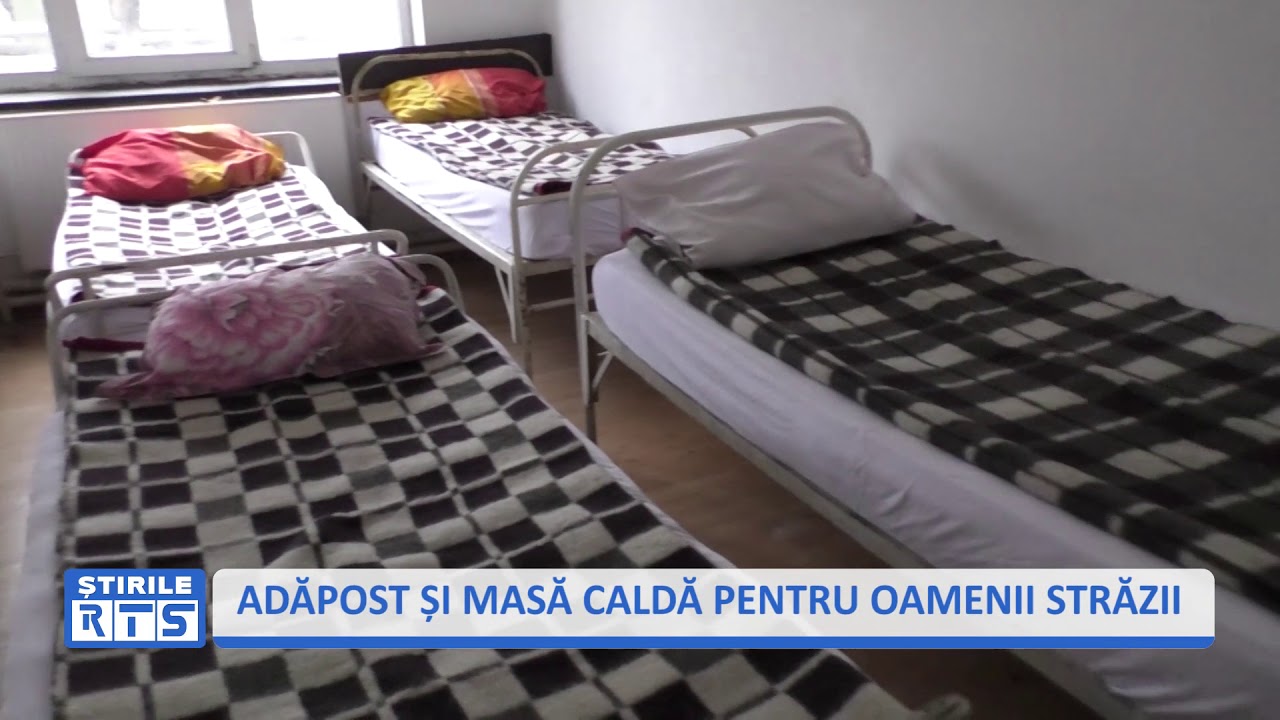 ADĂPOST ȘI MASĂ CALDĂ PENTRU OAMENII STRĂZII
