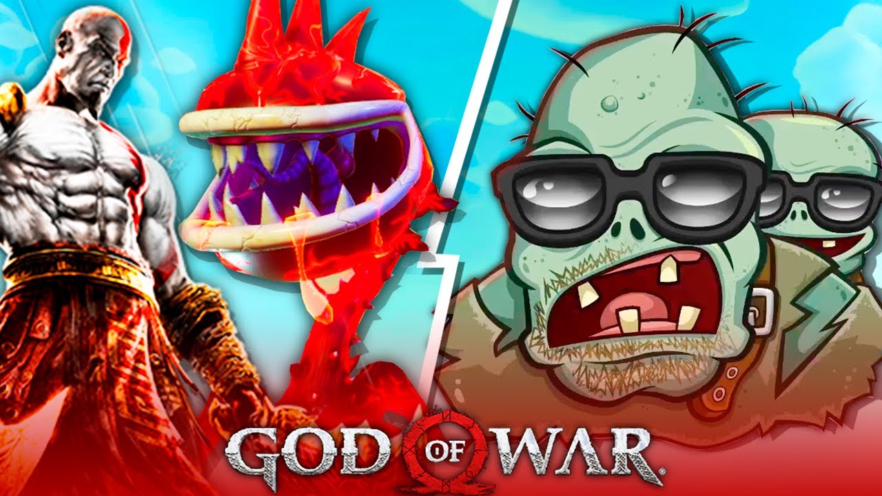 TEAM GOD OF WAR vs MEGA ZOMBISTEIN!! *EPICA BATALLA* | PvZ GW2