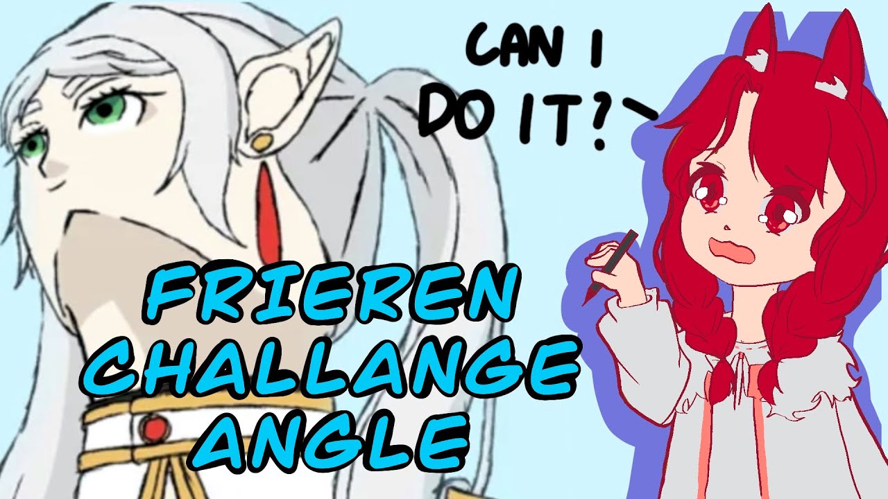 【DRAWING LIVE】Frieren challange! A litte late…