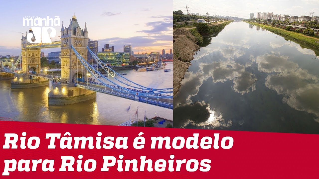 Doria visita Rio Tâmisa em Londres e reacende debate da despoluição do Rio Pinheiros