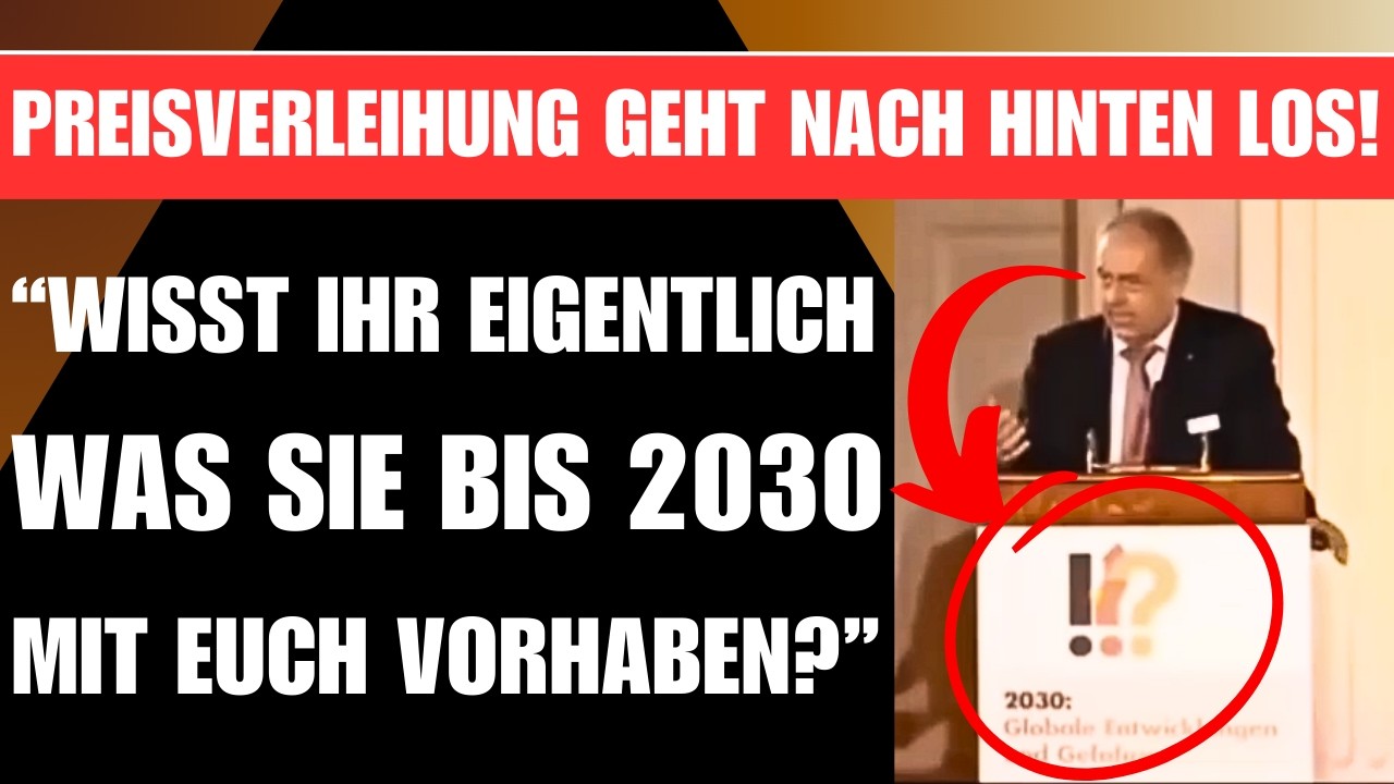 PREISVERLEIHUNG ESKALIERT🚨EXPERTE HAT DIE FAXEN DICKE: 