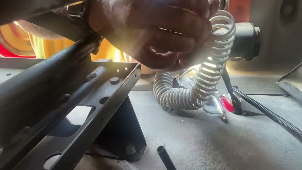 Installing a air seat blower