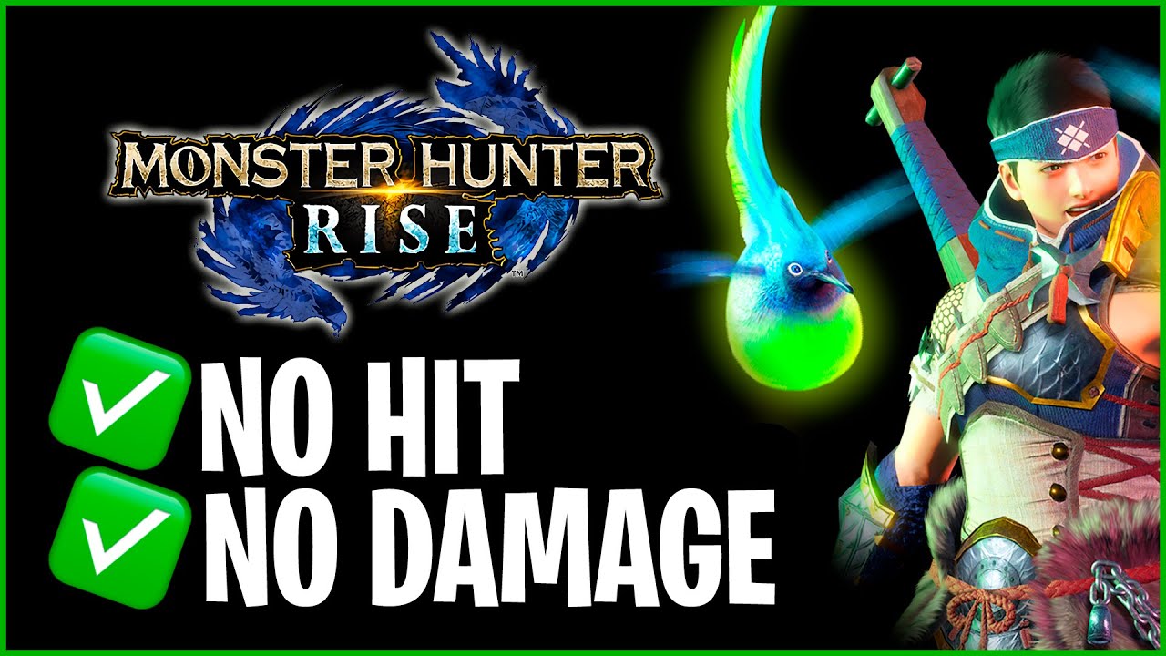 LO HICE! 🥇 Monster Hunter Rise Hitless (No hit) + NO DAMAGE | WF Hitless