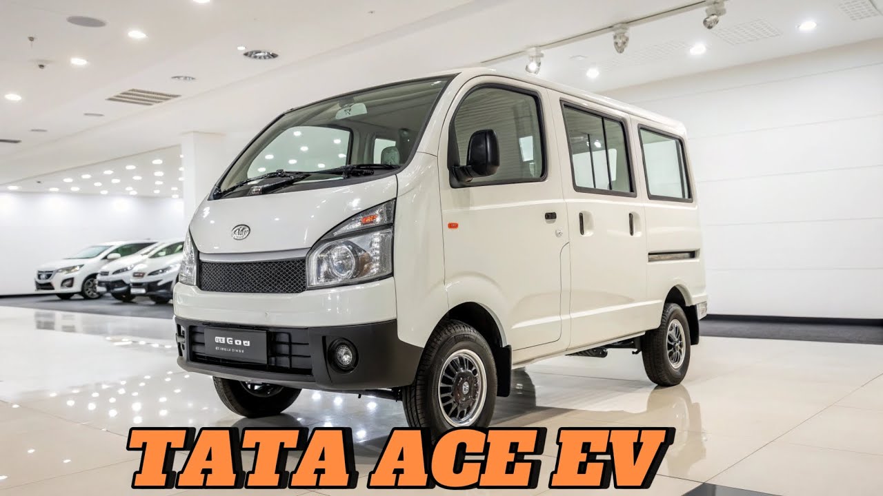 Представлен Tata Ace EV 2025: будущее малых коммерческих автомобилей!