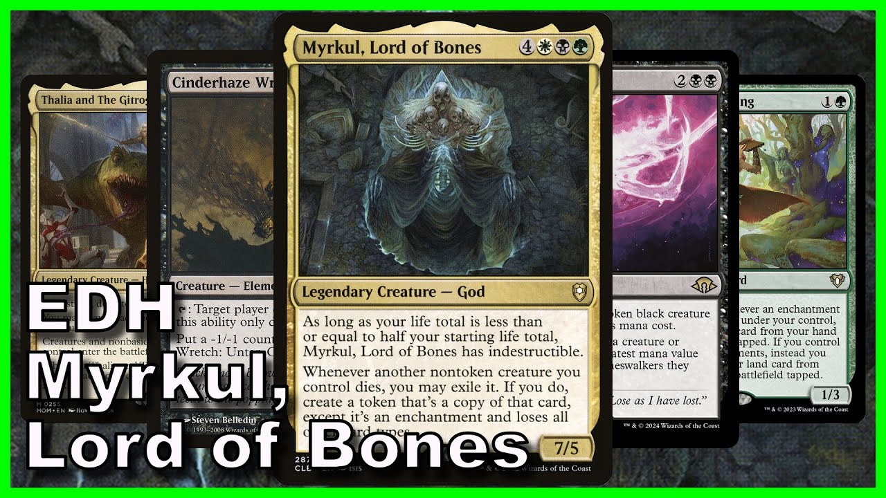 Миркул, Повелитель Костей, технология колоды EDH | Magic the Gathering