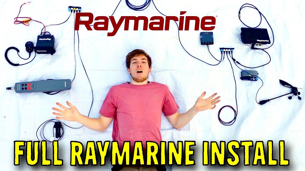 КАК УСТАНОВИТЬ НАВИГАЦИОННУЮ СЕТЬ RAYMARINE | Гл.128