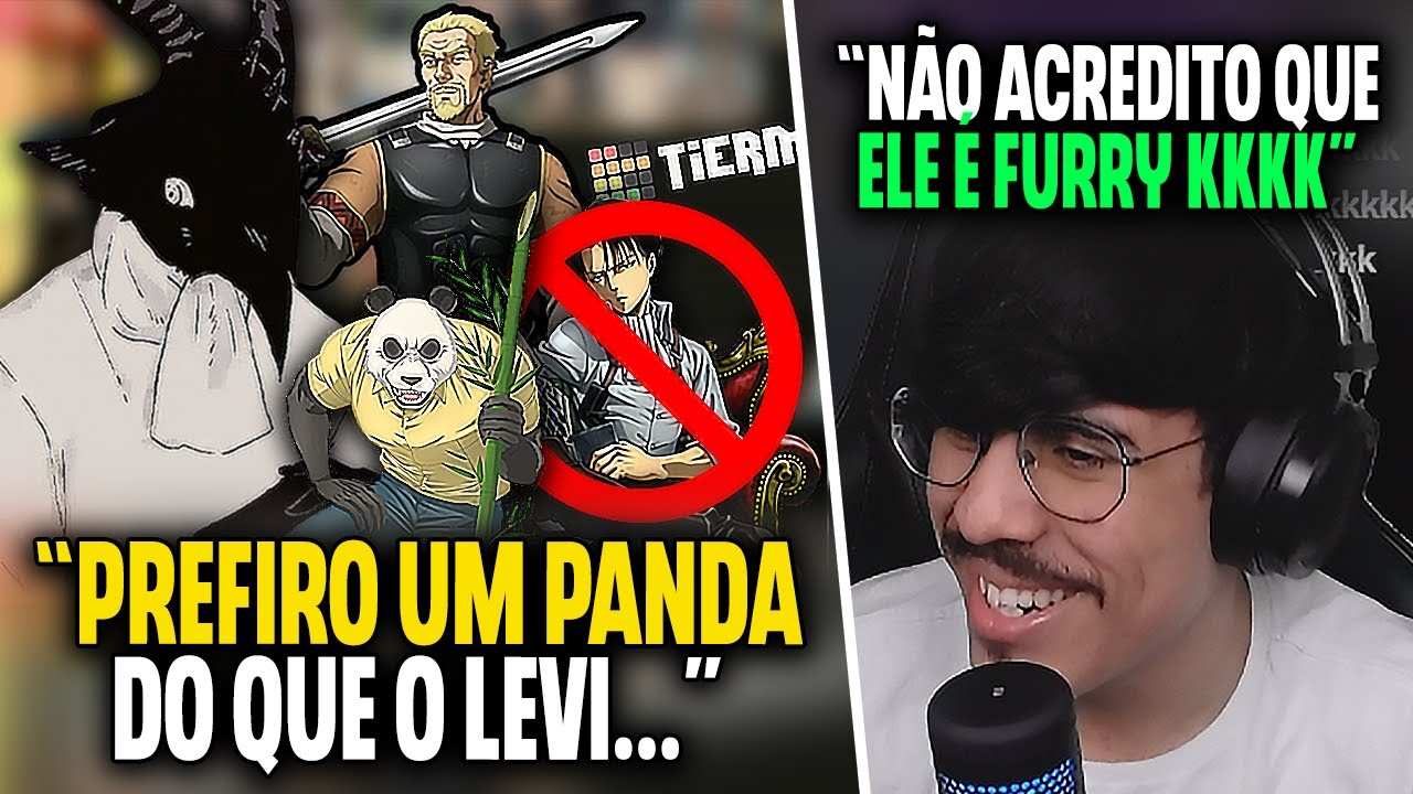 DANAEL FAZENDO TIER LIST DE VÉIO 2D BONITO | Cortes do Michi