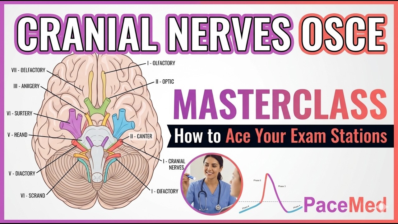 🔴 LIVE: Cranial Nerves OSCE Masterclass | How to Ace Your Exam Stations