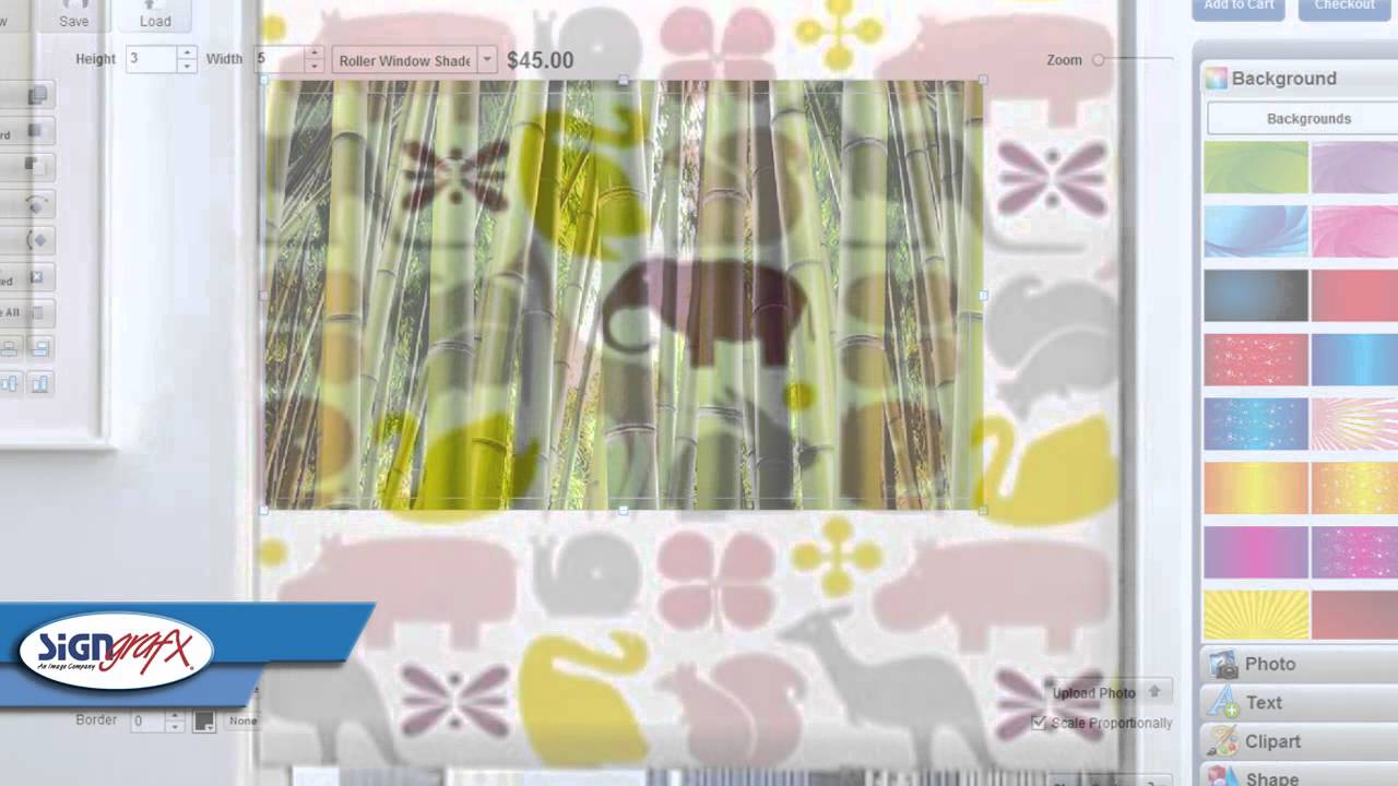 Fabric Window Shades - Design Them Online!