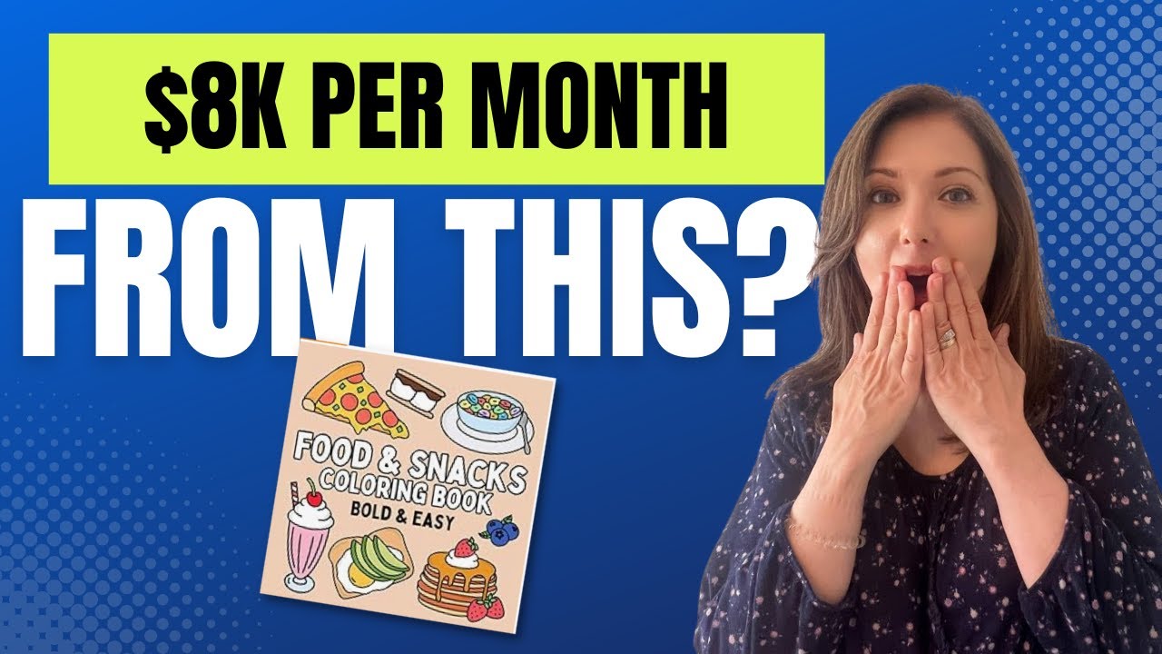 The Simple Colouring Book that Sells Thousands a Month on Amazon KDP -