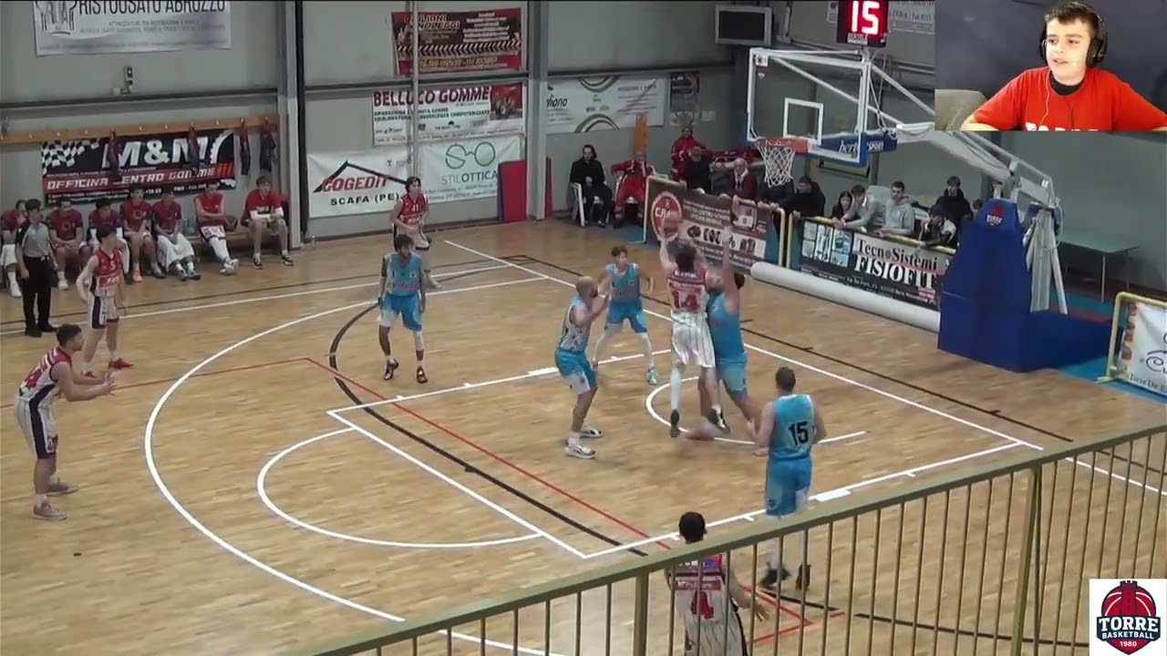 Campionato Serie DR1 9° Giornata: M&M Centro Gomme Torre Basketball vs Amici del Basket San Salvo