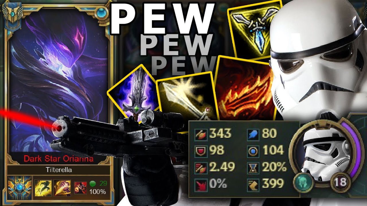 Stormtrooper Orianna | AD + 2.5x ATTACK SPEED